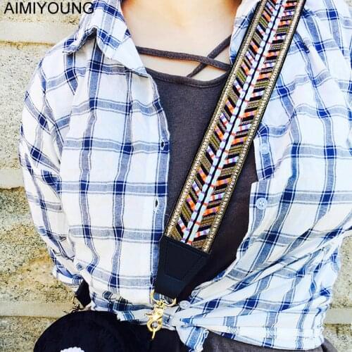 AIMIYOUNG Bag Accessories Shoulder Bag Strap Women Handbag Wide Belt for Crossbody Bag Designer Belt Replacement Strap 110cm