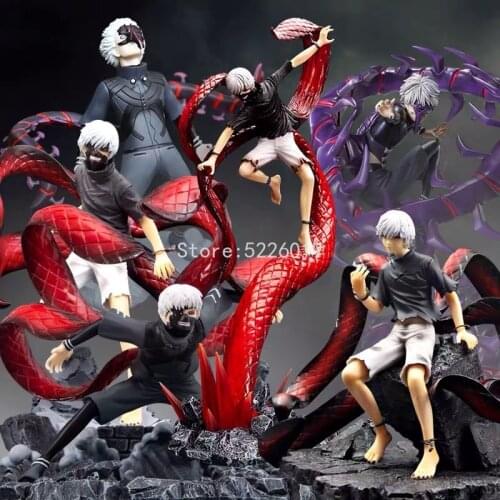 ARTFX J Tokyo Ghoul Anime Figure Kaneki Ken Action Figure Touka Kirishima Figure Haise Sasaki Figurine Collectible Doll Toys