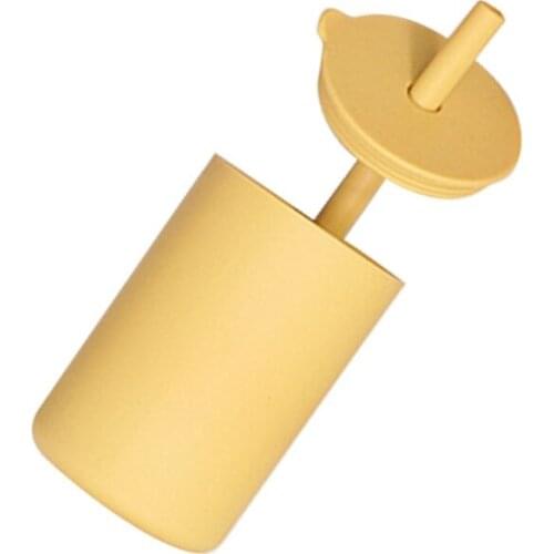 Baby Training Straw Bottle Toddler Learning Drinking Silicone Sippy Cup Drinkware