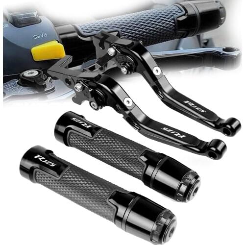 For Yamaha YZF R125 YZF-R125 all years 2014 2015 2016 2017 2018 2019 Motorcycle Brake Clutch Lever Adjusable+Hand Grips Handleba