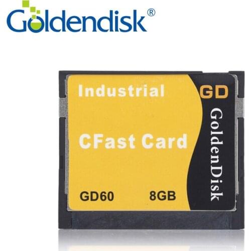 Goldendisk CFast Flash Cards 8GB SATA IISSD SATA Industrial PC Needed Complact flash card size up to 128GB
