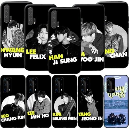 GX237 Stray Kids Woojin Chan Changbin Silicone Case for Huawei P9 P10 P20 P30 P40 Y6 2018 Y7 Y9 Lite Pro Max Prime Mini
