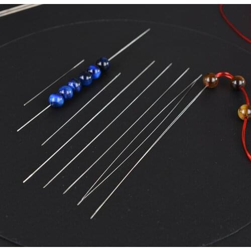 5pcs Central Easy Open The Beading Needle DIY Beading Supplies for Jewelry Making Beads Handmade Tools Pins for String Cord