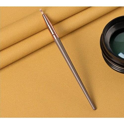 Makeup tools single eyeliner Brush plastic handle aluminum tube man-made fiber
