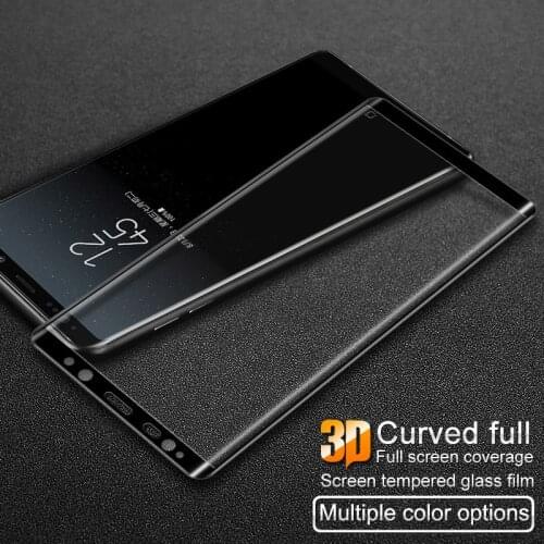 For Samsung Galaxy Note 8 IMAK 3D Curved Full Coverage Tempered Glass For Samsung Note8 N950 Full Size Screen Protector