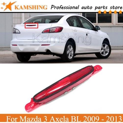 Kamshing Rear Additional brake light lamp For Mazda 3 Axela BL 2009 - 2013 High Additional Third Brake Light stop lamp
