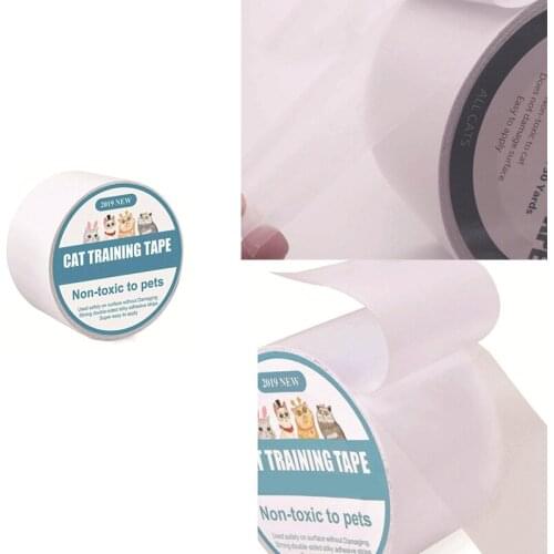 Furniture Guard Cat Scratch Protector Anti-Scratch Tape Roll Cat Scratch Prevention Clear Sticker