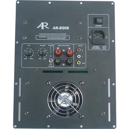 New HIFI low pass filter subwoofer amp subwoofer board amplificador subwoofer 600W active subwoofer amplifier board