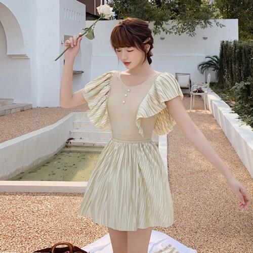 Sexy One Piece Swimsuit Push Pup Women Bathing Suit 2021 New Print Polyester Sierra Surfer Plus Size Sports Swimwear Big Korean