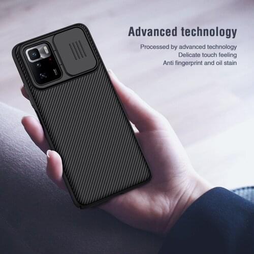 For POCO X3 GT Case NILLKIN CamShield Slide Camera Protection Cover For Xiaomi Poco X3 GT Case