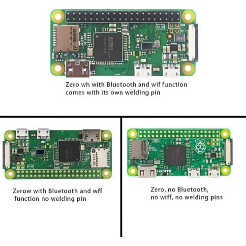 Practical Pi Zero Zero W Zero Wh Board Standard Basic Starter Can Run Up To 1GHz Power Supply 5V 160mA Gaming Gadgets