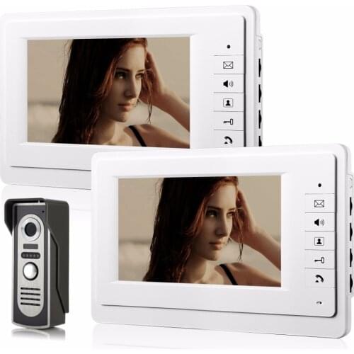 7 Inch Zinc Alloy Outdoor Camera Wired Intercom 700TVL Video Door Phone XSL-70F-M 1V2