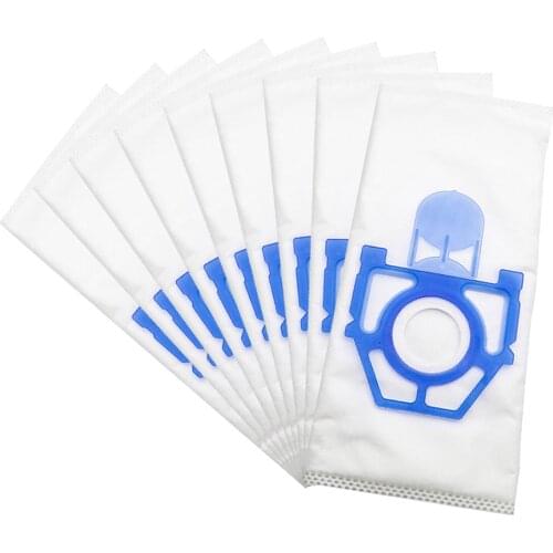 10pcs vacuum dust bags for Zelmer Maxim 3000.0.K28S 919.0 SP Clarris 2700.0 ST 819.0 ST Meteor 2400.0 EQ Flip 321