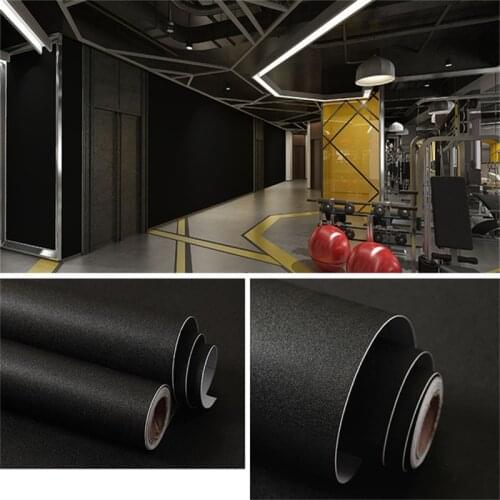 PVC Self-Adhesive Wallpaper Matt White Contact Paper Home Decorative Waterproof Wall Stickers Living Room Cabinet Wall Stickers