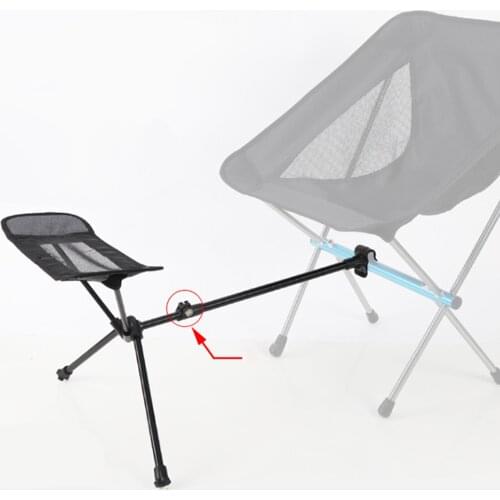Folding Chair Footrest Foldable Footstool Feet Rest Bracket Seat Foot Rest