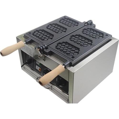 Snack Ice Cream Scones Making Machine Commercial Waffle Maker Household Muffin Waffle Making Machine Lattice Cake Maker