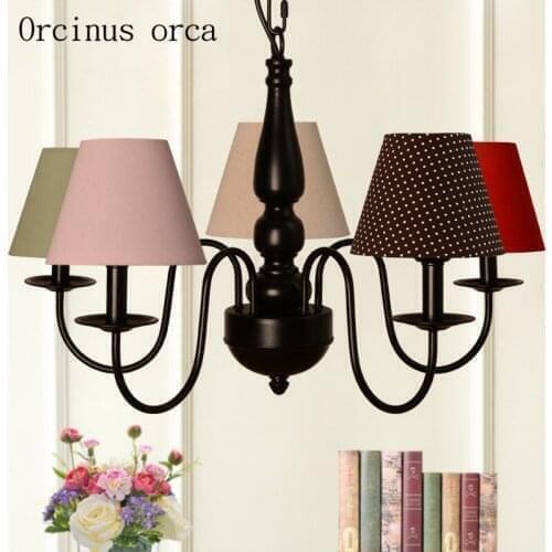 Modern North American modern living room bedroom lounge mix and match decorative lamps