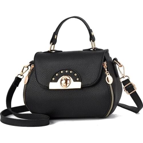 Bags For Women 2019 New Fashion Rivet Diagonal Package Transparent Shoulder Bag Chain Bag Casual Crossbody Bags bolsa feminina