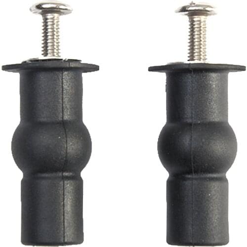 1Pair Toilet Seat Expansion Screw Hinges Tool Easy Install Small Rubber Top Home Universal Fixing Professional Nuts Accessories