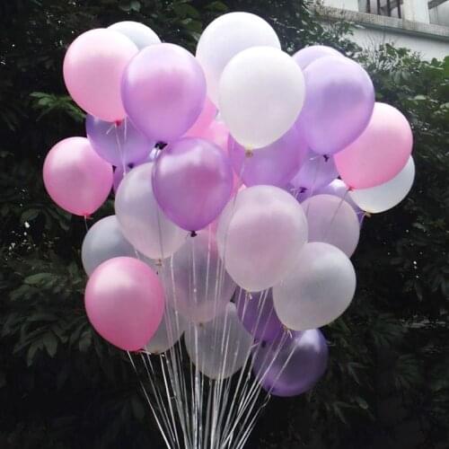 12inch 2.8g pearl balloon 50pcs/lot Balloon arches arranged marriage celebrate a birthday party decoration supplies