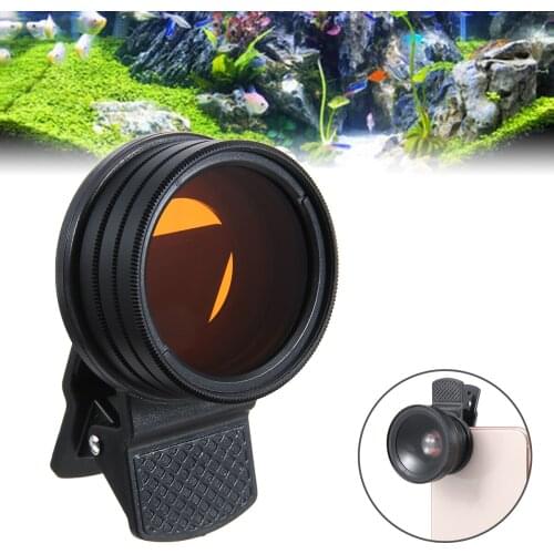 1 Set Photography Lens For Fish Tank Lens Phone Camera Aquarium Coral Artistic Lens Supplies Macro Lens