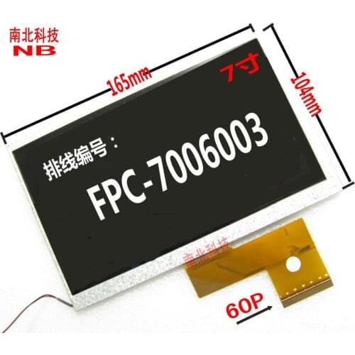 7 60p 40-core fpc7006003 display screen lcd screen