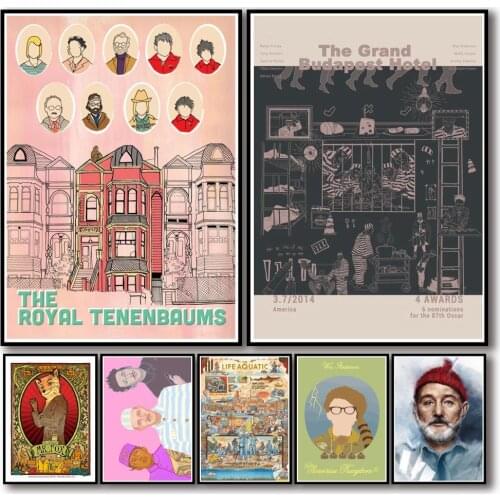 5D DIY Diamond Painting Wes Anderson Movie Diamond Mosaic Diamond Embroidery Cross Stitch Kits Home Decor Room Decoration Gift