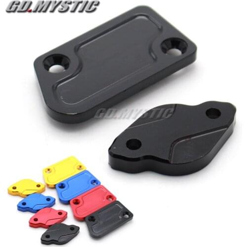CNC Front & Rear Brake Reservoir Fluid Cover Fit YZ125 YZ250 03-07 YZ250F 03-06 YZ450F 03-07 WR250F 03-15 WR450F 04-15