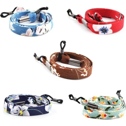 20PCS Retro Sunglasses cotton neck string cord retainer strap eyewear lanyard holder 5colours