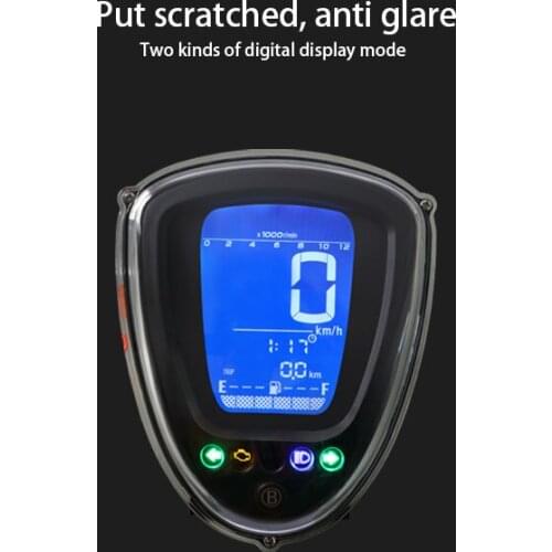 Motorcycle Refit Instrument Assembly S9 Liquid Crystal Meter Electronic Liquid Crystal Digital Display Plate