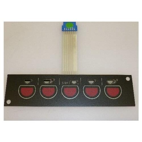 FAEMA ENOVA Push-button Panel Membrane 5 Buttons
