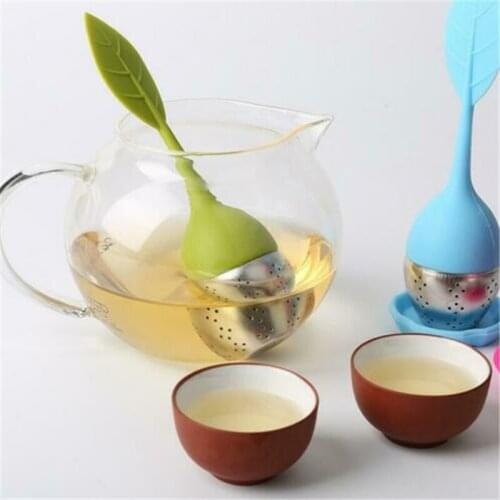 Multicolor Silicone Tea Infuser Reusable Spice Strainer Filter Tea Tool Silica Gael Tea Leaf Separator Bag
