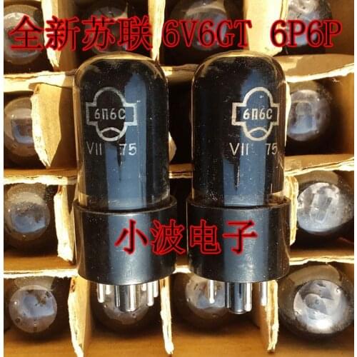 New Soviet 6n6c/6p6p electronic tube generation 6V6GT 6V6