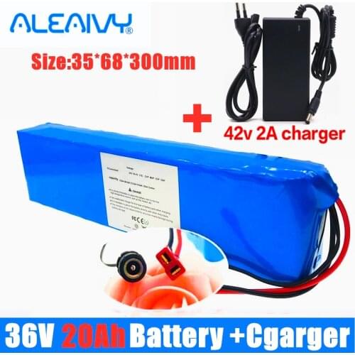 New 36V Battery 10S3P 20Ah 42V 18650 Lithium Ion Battery Pack For e-bike Electric Car Bicycle Motor Scooter With BMS 350W 500W