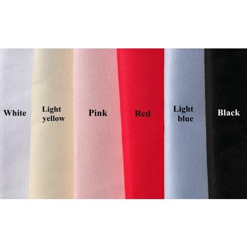 Oneroom cross stitch fabric Aida 18ct white cross stitch fabric canvas fabric for x stitching small grid DIY hand 5