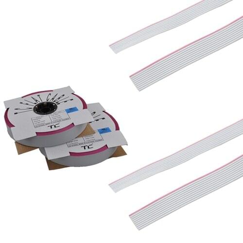 5Meters 1.27mm Pitch Flat Ribbon Cable Wire For 2.54mm FC IDC Box Header Connector 18P 20P