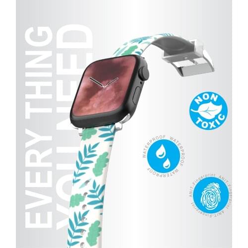 Silicone Strap Compatible with Apple watch band 44mm 42mm 40mm 38mm Color silicone replacement strap for iwatch 6 5 4 3 2 1 SE