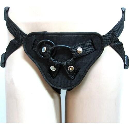 Adjustable Strap on Harness Underwear Double Rings 4cm / 5cm Dildos Applicable Strapon Harness Panty for Women Men Sexy Lingerie