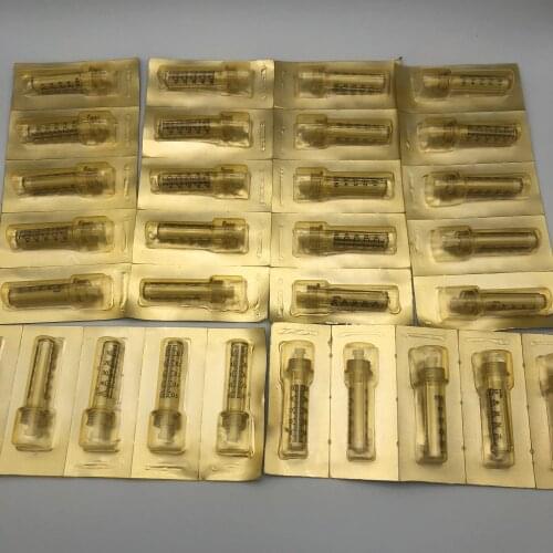 0.5ML Disposable Ampoule Head for Hyaluronic Pen Consumables Sterile Atomizer Hyaluron Gun Wrinkle Removal Lip Lifting Syringe