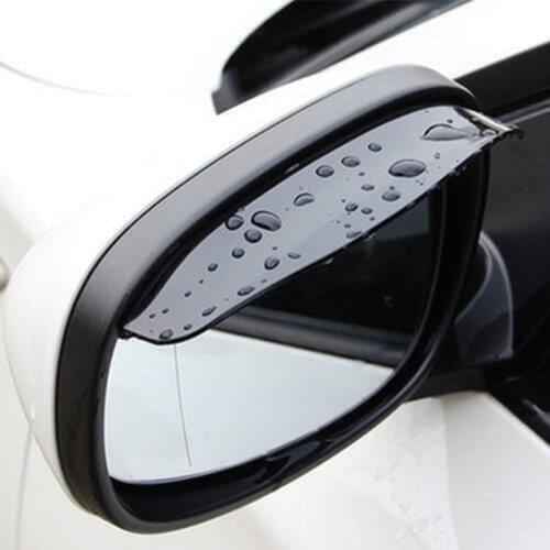2PC Car Rearview mirror rain eyebrow Accessories for Opel Mokka Corsa Astra G J H insignia Vectra Zafira Kadett Monza Combo