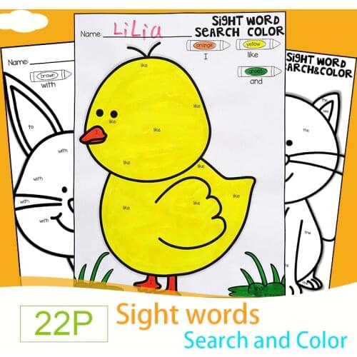 20PCS/Set Learn English Drawing Reading Understanding Word Classroom Game Integration Workbook Classroom Teaching Reading Books