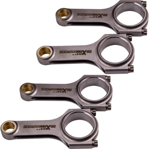 4340 Connecting Rod Rods for Fiat Abarth 850 A112 Conrods Con Rod 117mm ARP 2000 TüV Certification Con Rods 800HP