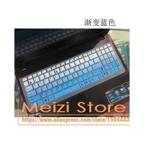 15.6 inch Notebook keyboard cover Silicone Protective Keyboard Covers for Asus D541S GL552Vm S550C Y582 VM591U A751L FH5900V