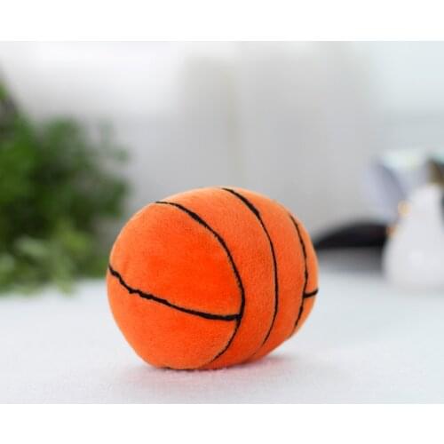 Stuffed Plush Toy Baby Kids Colorful Ball Ring Rattle 0-1 Year Football / Basketball Soccer Baseball