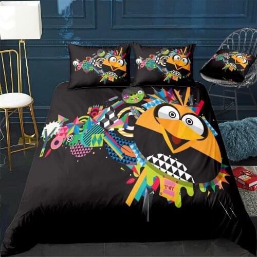 Crazy Yellow Bedding Set For Bedroom Soft Bedspreads For Double Bed Home Duvet Cover Quality Quilt Cover+Pillowcasex2