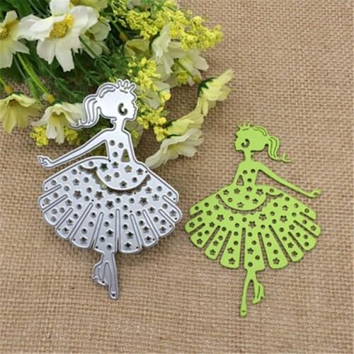 Little Princess Metal Cutting Dies Stencil Scrapbooking Photo Album Card Paper Embossing Craft DIY