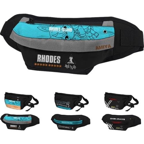 WAWNI Fashion Game Bag Men Belt Bag Arknights Funny Pack Adjustable 2020 New Arival High Quality Hip Hop Crossbody Bags