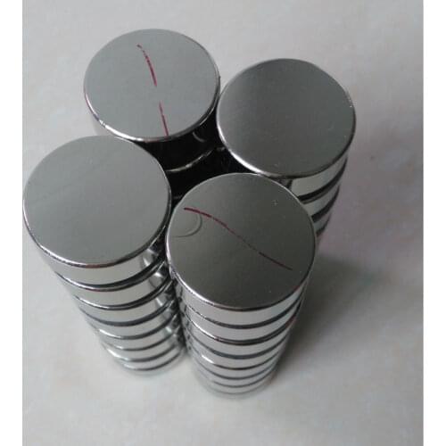 16PCS cylinder D30mm*10mm pull force 25KG extremely strong power neodymium magnet ndfeb permanent rare earth magnet