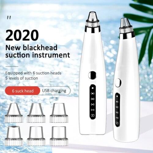 New Blackhead Remover Electric Black Point Vacuum Cleaner Acne Pimple Removal Facial T Zone Skin Clean Whitening Beauty Devices