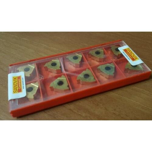 ORIGINAL 10PCS CARBIDE INSERT R166.0L-22MM01-350 1020